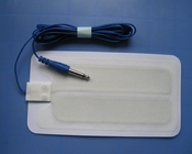 non-woven ESU plate,6.35 mm Audio plug grounding plate,return elelctrode for ESU Unit