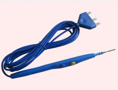 Hand control electrosurgical Pencil with 70mm Teflon  Blade Sunzamed specail hand control pencil S2101BT