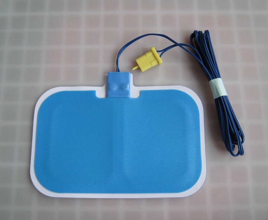New arrival waterproof grounding pad,Conmed connector,3m cable,foam/nonwoven backing,bipolar for adult