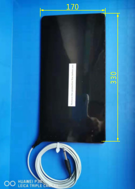 silicone materials plate,reusable, grounding pad  with wire, length 3m ,quality silicone pad for ESU 6.3 Pin PLUG