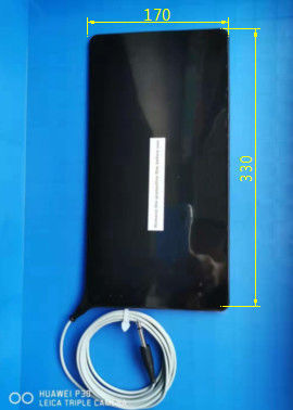 bahan silikon piring, dapat digunakan kembali, alas pentanahan dengan kawat, panjang 3m, bantalan silikon berkualitas untuk ESU 6.3 Pin PLUG